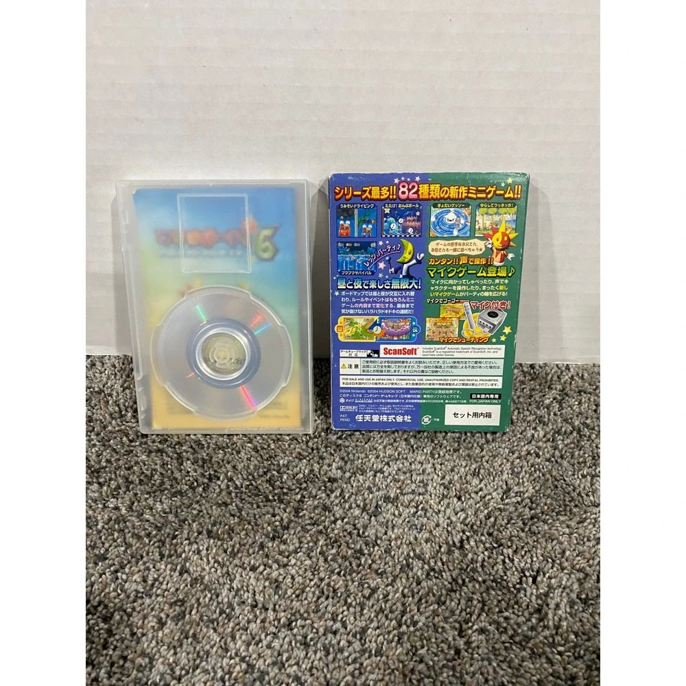 Nintendo Video Game Mario Party 6 Japanese Import NTSC-J GC